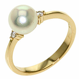 TASAKI 18K Yellow Gold Ring US 5.5 QJLXG-871