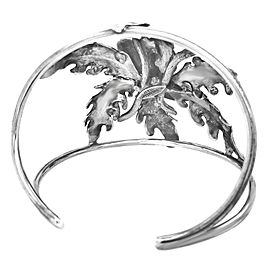 Mario Buccellati Silver Acorn and Leaf Bangle