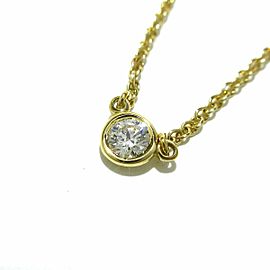 TIFFANY&Co. 18K Yellow Gold Necklace LXJG-108