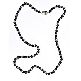 176.6 Carat White and Black Diamond Necklace