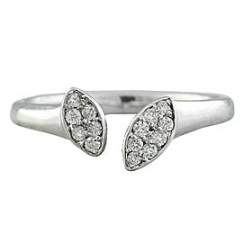 0.15 Carat 14K White Gold Diamond Ring