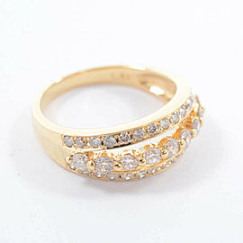 18K Yellow Gold Diamond Ring