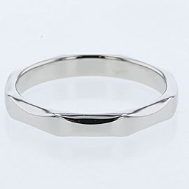 BVLGARI 950 Platinum Infinito Wedding Ring LXGBKT-979