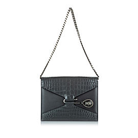 Pin Envelope Leather Shoulder Bag