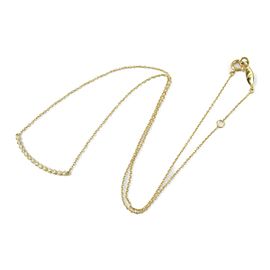 AHKAH 18K Yellow gold Billy Vieux diamond necklace rcb-17