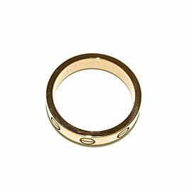 Cartier 18k Pink Gold 1P Diamond Ring LXJG-7