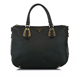 Prada Vitello Daino Leather Satchel