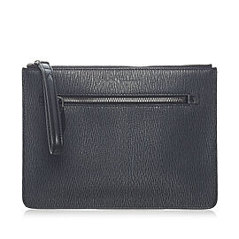 Ferragamo Leather Clutch Bag