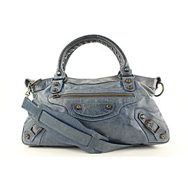 Balenciaga Blue The First 2way Bag 38bal122