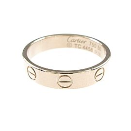 Cartier Mini Love 18k White Gold Ring