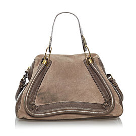 Chloe Paraty Suede Leather Satchel