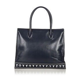 YSL Leather Tote Bag