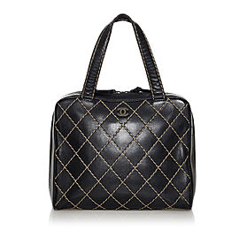 Chanel Wild Stitch Leather Handbag