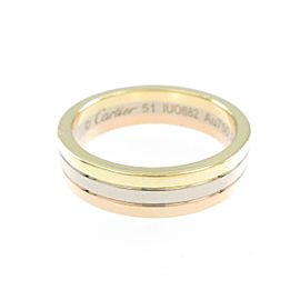 Cartier 18K Yellow Pink White Gold Ring LXGYMK-277