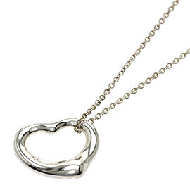 Tiffany & Co 925 Silver Open heart Necklace QJLXG-2545