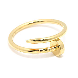 CARTIER 18K Yellow Gold Ring US 6.75 SKYJN-216