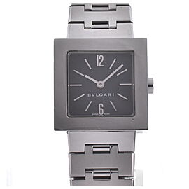 BVLGARI Quadlard Stainless Steel/Stainless Steel Quartz Watch