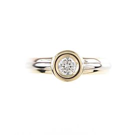 Cartier 18K Yellow Pink White Gold Monostone Ring LXGYMK-610