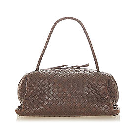 Intrecciato Leather Handbag