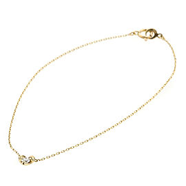 AHKAH 18K Yellow Gold Heart bracelet LXGBKT-1189