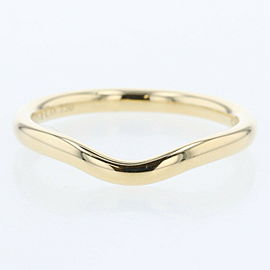 TIFFANY & Co 18k Yellow Gold Curved Ring LXGBKT-652