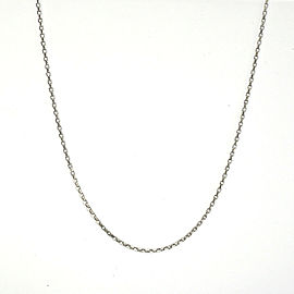 Platinum Necklace 19.7"