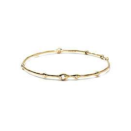 Ippolita 18K Yellow Gold & Diamond Bangle Bracelet