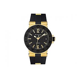 Bulgari Diagono DG35BGVD Yellow Gold 35mm Watch