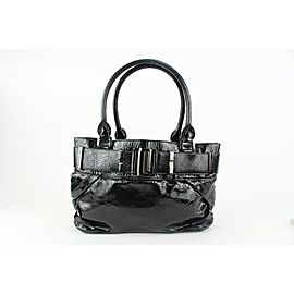 Burberry Black Patent Shoulder Bag 915bur70