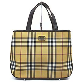 Burberry Classic Beige Nova Check Tote Bag 862361