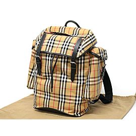 Burberry Classic Beige Nova Check Explorer Backpack 241537