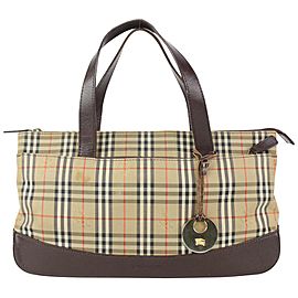 Burberrys Brown Nova Check Tote Bag 823bur22