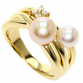 TASAKI 18k Yellow Gold Pearl Ring LXGQJ-498