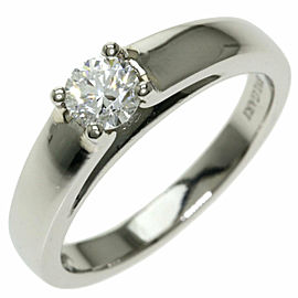 BVLGARI 950 Platinum Marie Me Solitaire Ring DLXGQJ-1041