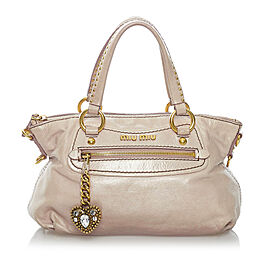 Miu Miu Leather Handbag