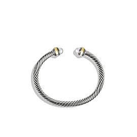 David Yurman Cable Classic Bracelet with Pearl and 14K Gold, 5mm