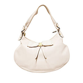 Ferragamo Vara Leather Shoulder Bag