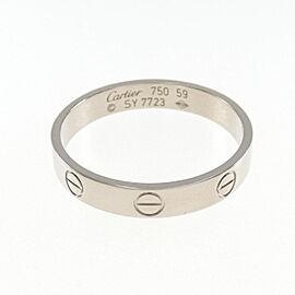 Cartier Mini Love 18k White Gold Ring