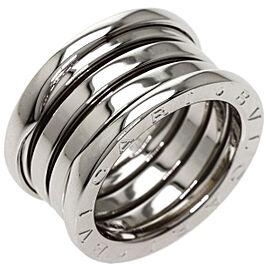 BVLGARI 18K white Gold B.zero1 Ring US 5.25 QJLXG-1349