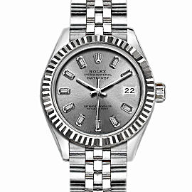 Rolex Datejust Stainless Steel with Silver Dial 36mm Mens Watch