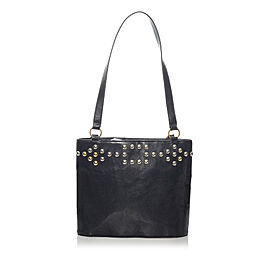 Saint Laurent Studded Leather Shoulder Bag