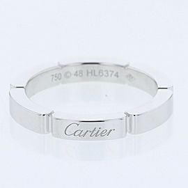 CARTIER 18k White Gold Ring LXGBKT-808