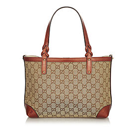 Gucci GG Canvas Craft Tote Bag