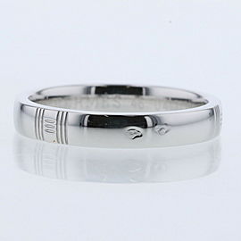 HERMES 18k White Gold Alliance Kelly Ring LXGBKT-284