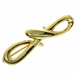 TIFFANY & Co 18k Yellow Gold Brooch LXGQJ-1192