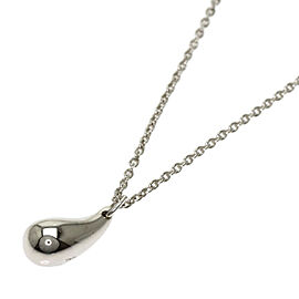 TIFFANY & Co 925 Silver teardrop Necklace QJLXG-1575