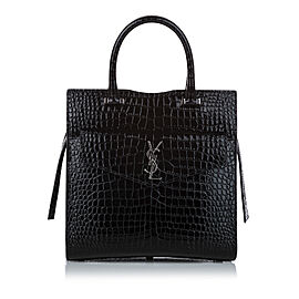 YSL Uptown Leather Satchel