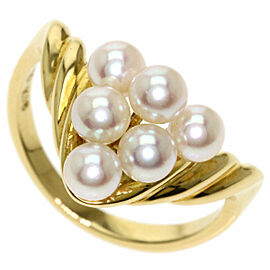 TASAKI 18K Yellow Gold Ring US 5.25 QJLXG-879