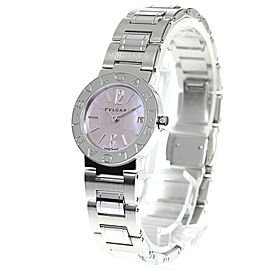 BVLGARI Stainless Steel/SS Quartz Watch Skyclr-1229