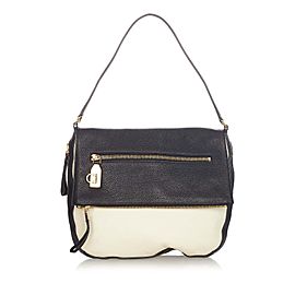 Ferragamo Gancini Leather Shoulder Bag